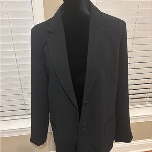 Chadwicks Black Blazer Professional Suit Jacket